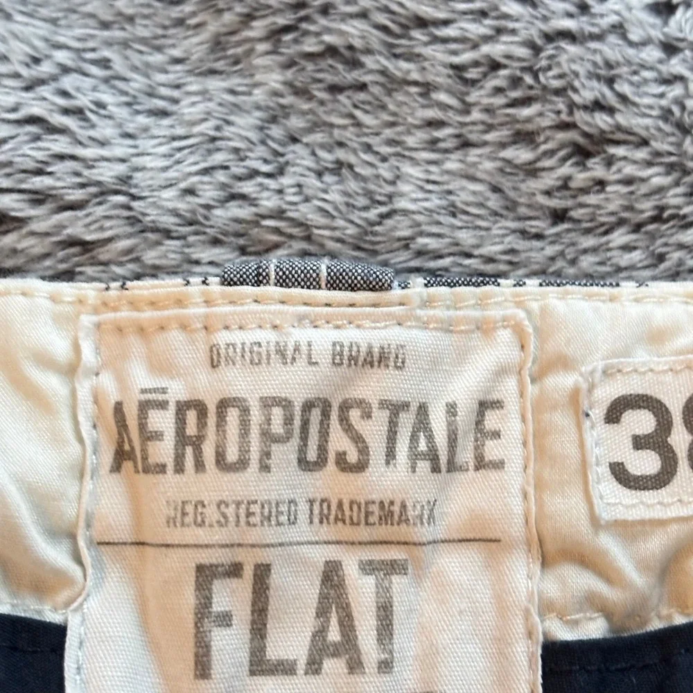 Aeropostale Men Plaid Flat Front Shorts Y2K Size 38 (fits like 40) Chino 19664